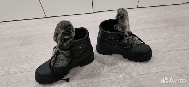 Дутики зимние для девочки 38 размер