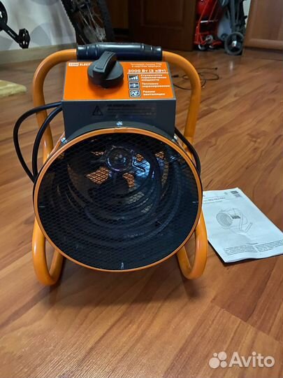 Пушка тепловая электрическая тпк 3000 Вт