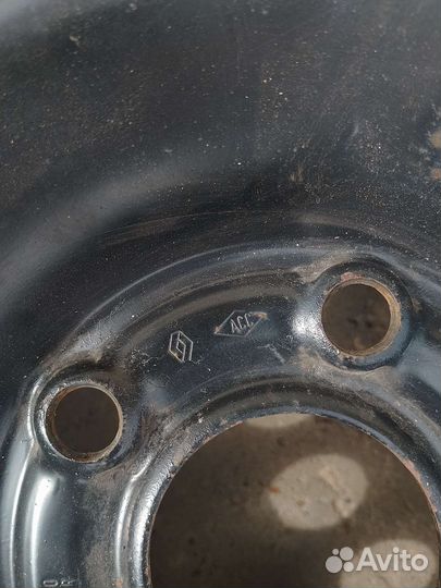 Диски штампы r15 6.5-5-114.3 Рено меган 1 шт