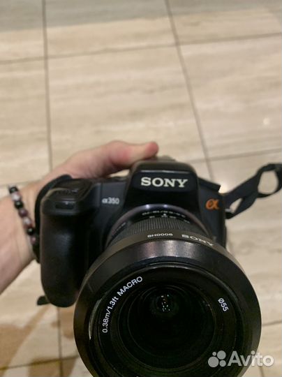 Зеркальный фотоаппарат sony а350