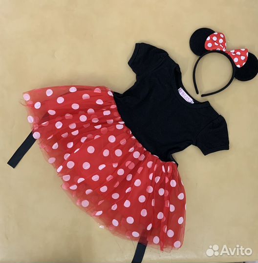 Платье мини маус