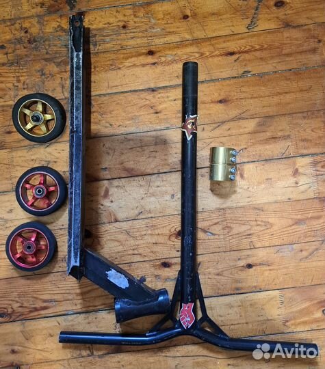 Запчасти на трюковой самокат