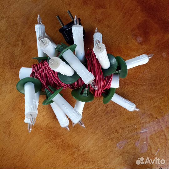 Елочная гирлянда СССР