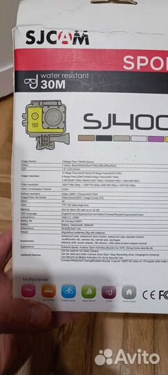 Экшн камера sjcam sj4000. Оригинал