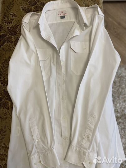 Мужская рубашка белая