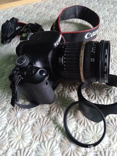 Фотоаппарат canon 600d+ Tamron 17-50