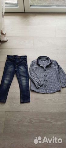 Рубашка для мальчика 104