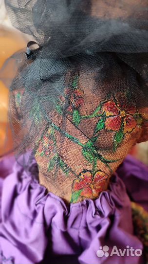 Кошка Фрида, кукла интерьерная