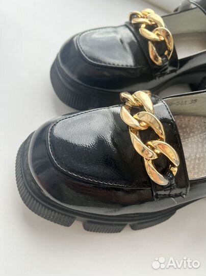 Туфли детские для девочки 35 на брони
