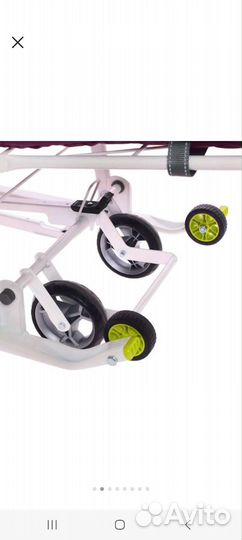 Детские санки коляска