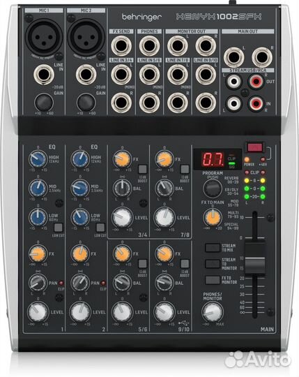 Микшерный пульт Behringer xenyx 1002SFX