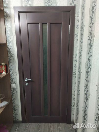 Двери межкомнатные, 3 штуки, б/у.2, 01,80