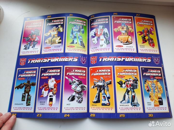 Альбом Transformers Kent Hasbro