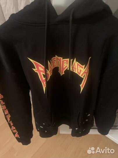 Balenciaga hoodie metal