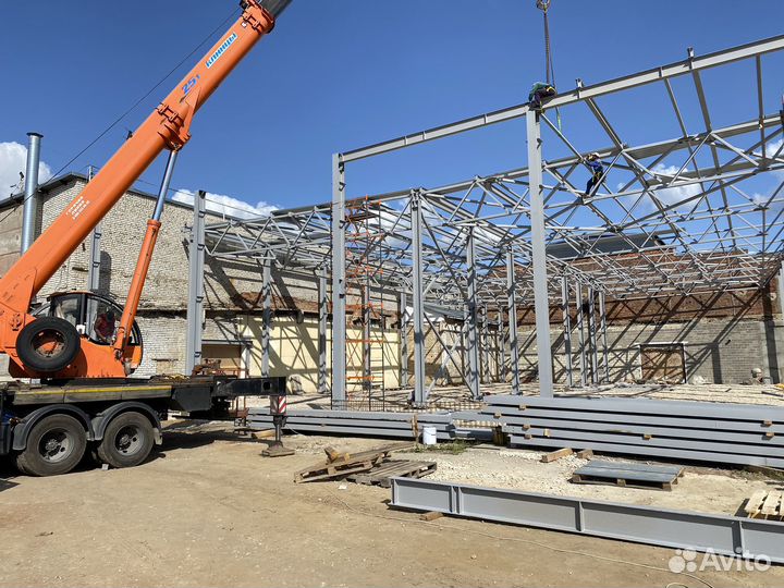 Монтаж металлоконструкций