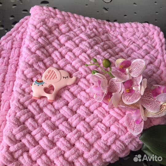 Плюшевый плед