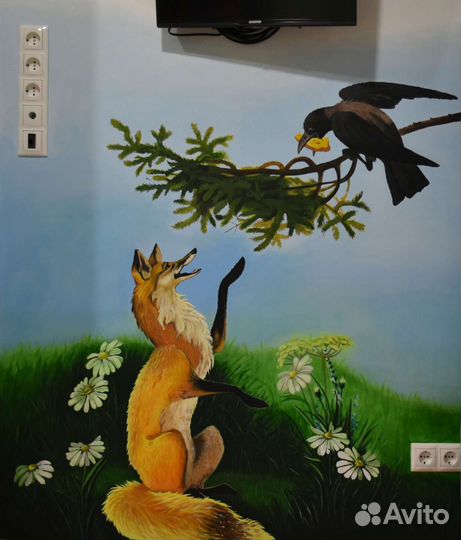 Роспись стен - Профессиональный Художник