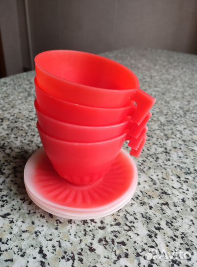 Кофейные чашки пластиковые