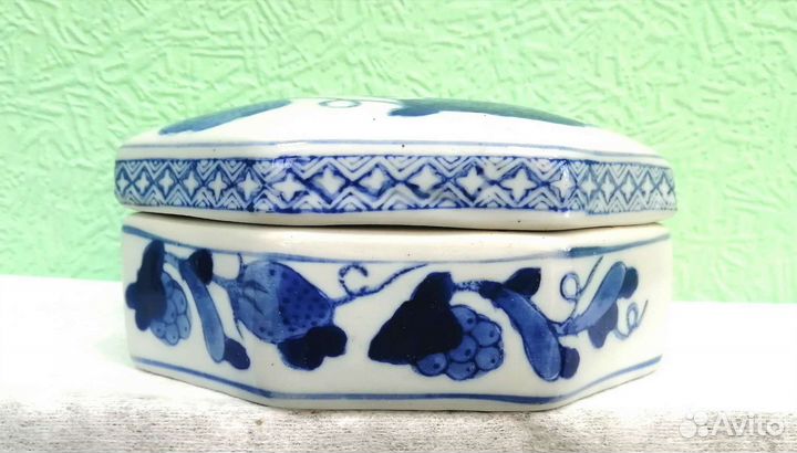 Шкатулка керамическая