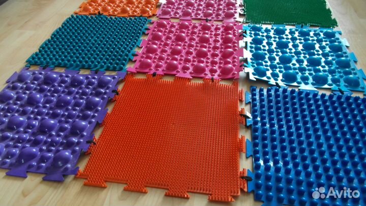 Модульный, ортопедический, массажный коврик
