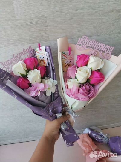 Букет из мыла к 1 сентября