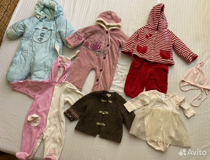 Пакет вещей на девочку 62 68