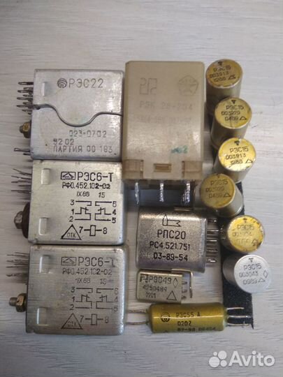 Реле рэс22,рэс15,рэс6-Т,рэк28,рпс20,рк