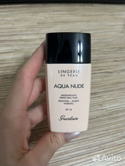 Крем тональный Guerlain aqua nude тон 1W