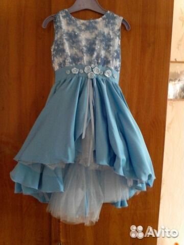 Красивое платье для девочки 4-6 лет