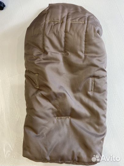 Зимний конверт в коляску на овчине