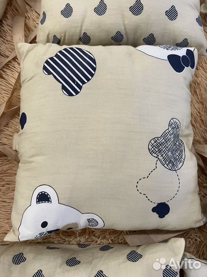 Бортики в детскую кроватку