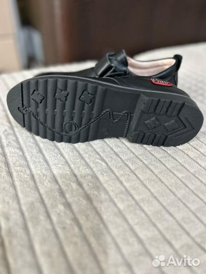 Полуботинки кожаные для мальчика 38 кожаные