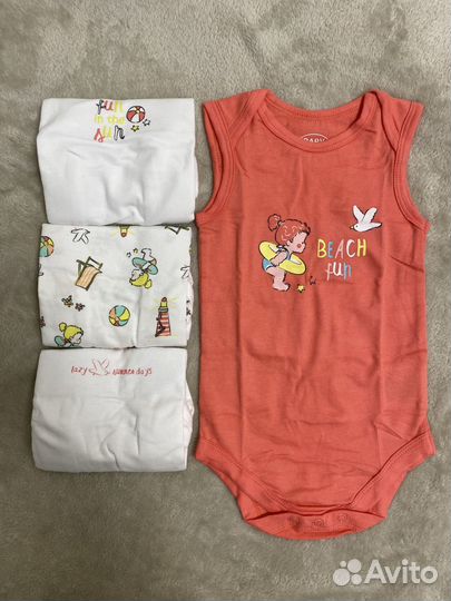 Боди майка комплект из четырех Германия 62/68