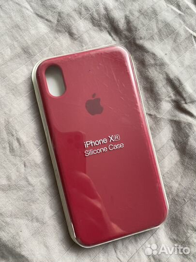 Силиконовый чехол на iPhone XR