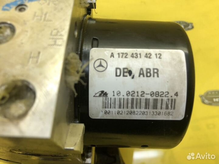 Блок ABS mercedes w204 C350 C300 M276