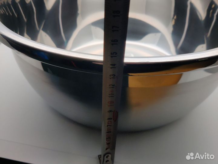 Миска таз нержавейка 34см