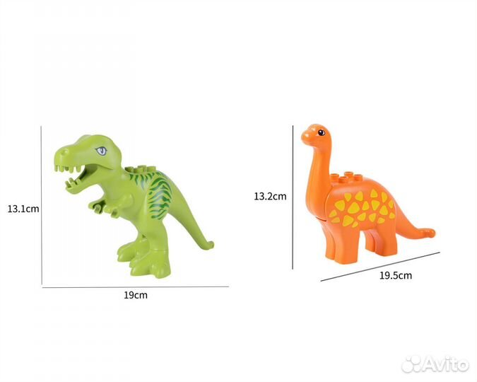 Животные и динозавтры Лего Дупло (Lego Duplo)