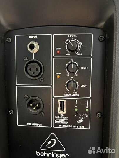 Колонка Behringer eurolive b110d акустическая