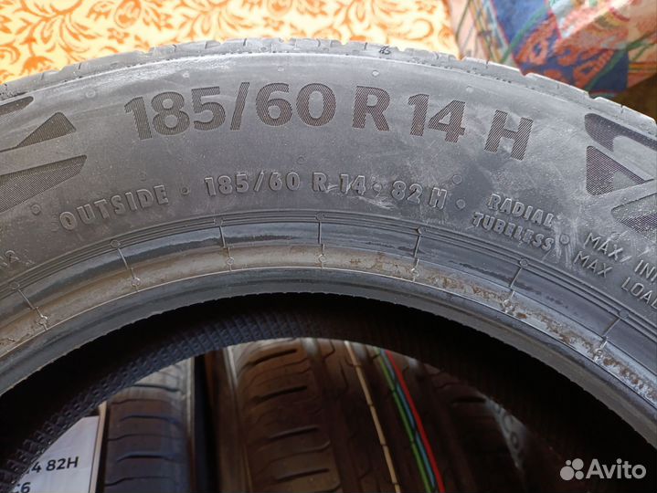 Continental EcoContact 6 185/60 R14 82H