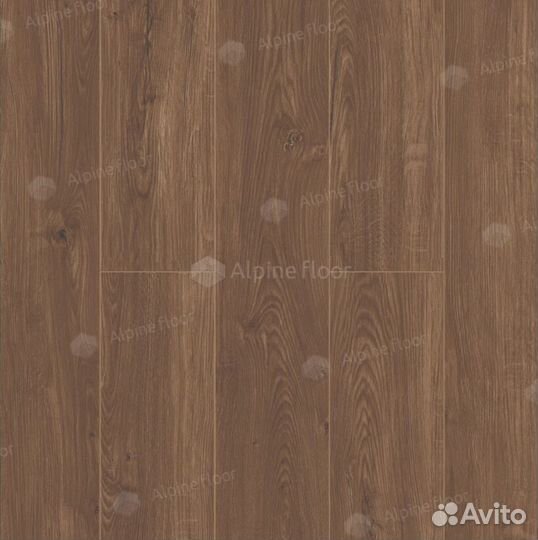 LVT Плитка Alpine floor Sequoia Секвойя Темная есо