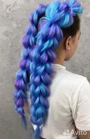 Косы и хвост с канекалоном