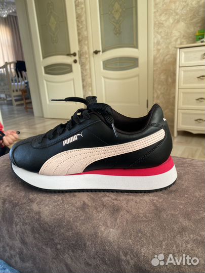 Кроссовки женские кожаные 38 размер, 24,5 см