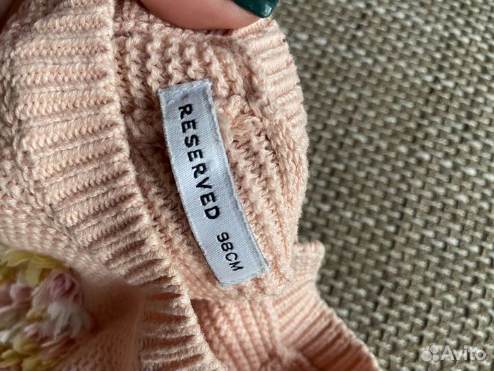 Кофточка на девочку пуловер