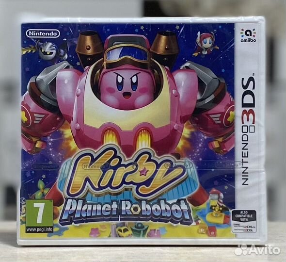 Kirby Planet Robobot (Новый,Силд) Nintendo 3Ds