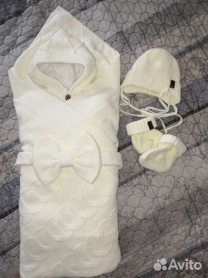 Конверт на выписку, комплект на новорожденного