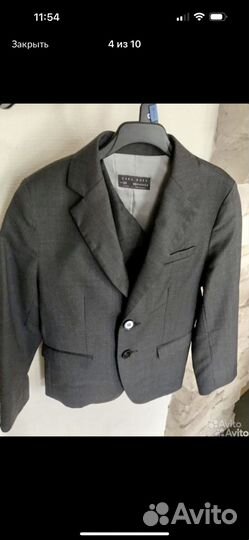 Рубашки, кофта и костюм в школу на малч 6-7 лет