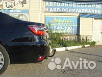 Тсу Тойота Камри V40 2006- быстросъем оцинкованный