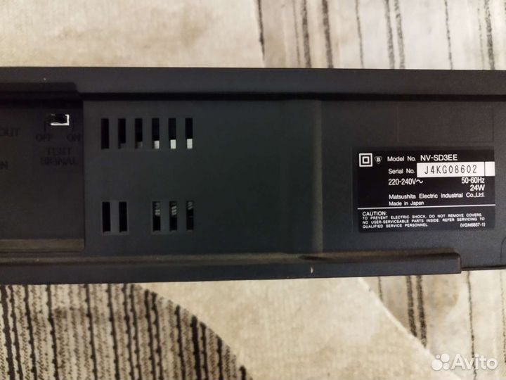 Видеомагнитофон panasonic NV SD3