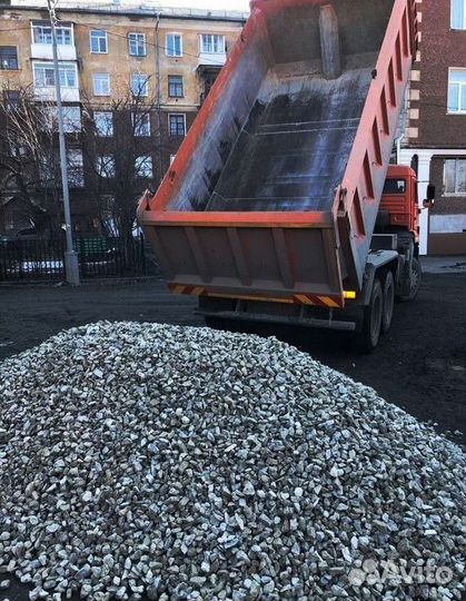 Щебень гранитный