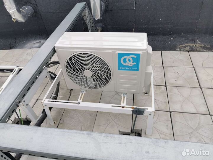 Установка кондиционеров и закладка трассы